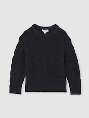 Reiss Navy Lark Jumper - Image 2 of 4