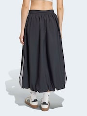 adidas Originals Black Balloon Long Skirt - Image 2 of 5