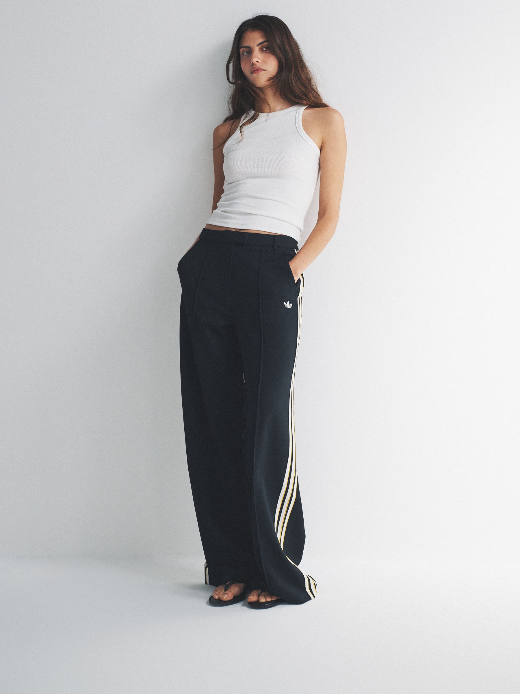 Buy adidas Originals Black Manager Tailored Trousers from Next USA