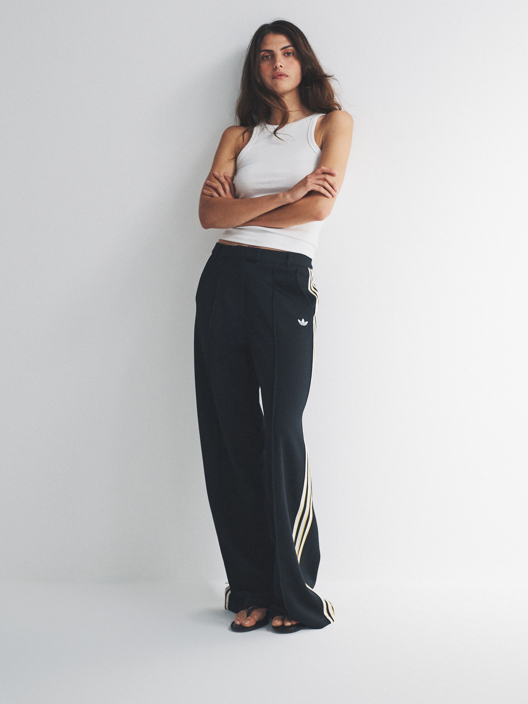 Buy adidas Originals Black Manager Tailored Trousers from Next USA
