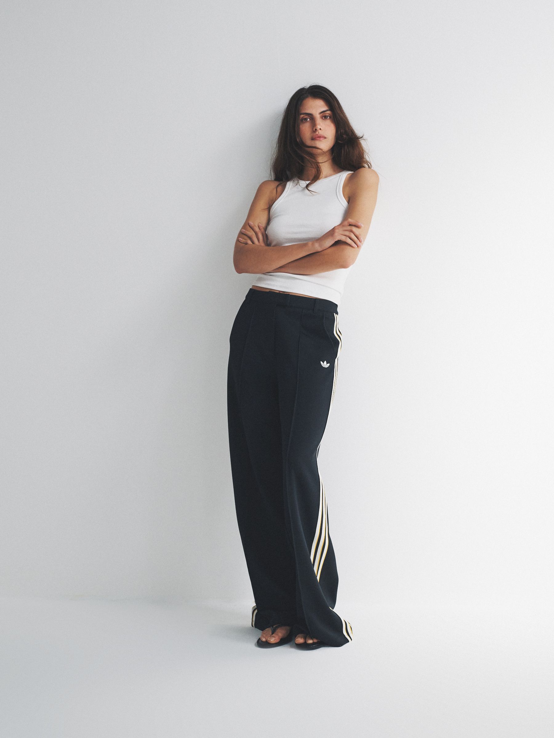 Buy adidas Originals Black Manager Tailored Trousers from Next USA