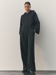 Nothing Ordinary Black Luxe Wide Leg PT-Trousers - Image 5 of 6