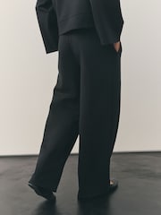 Nothing Ordinary Black Luxe Wide Leg PT-Trousers - Image 6 of 6