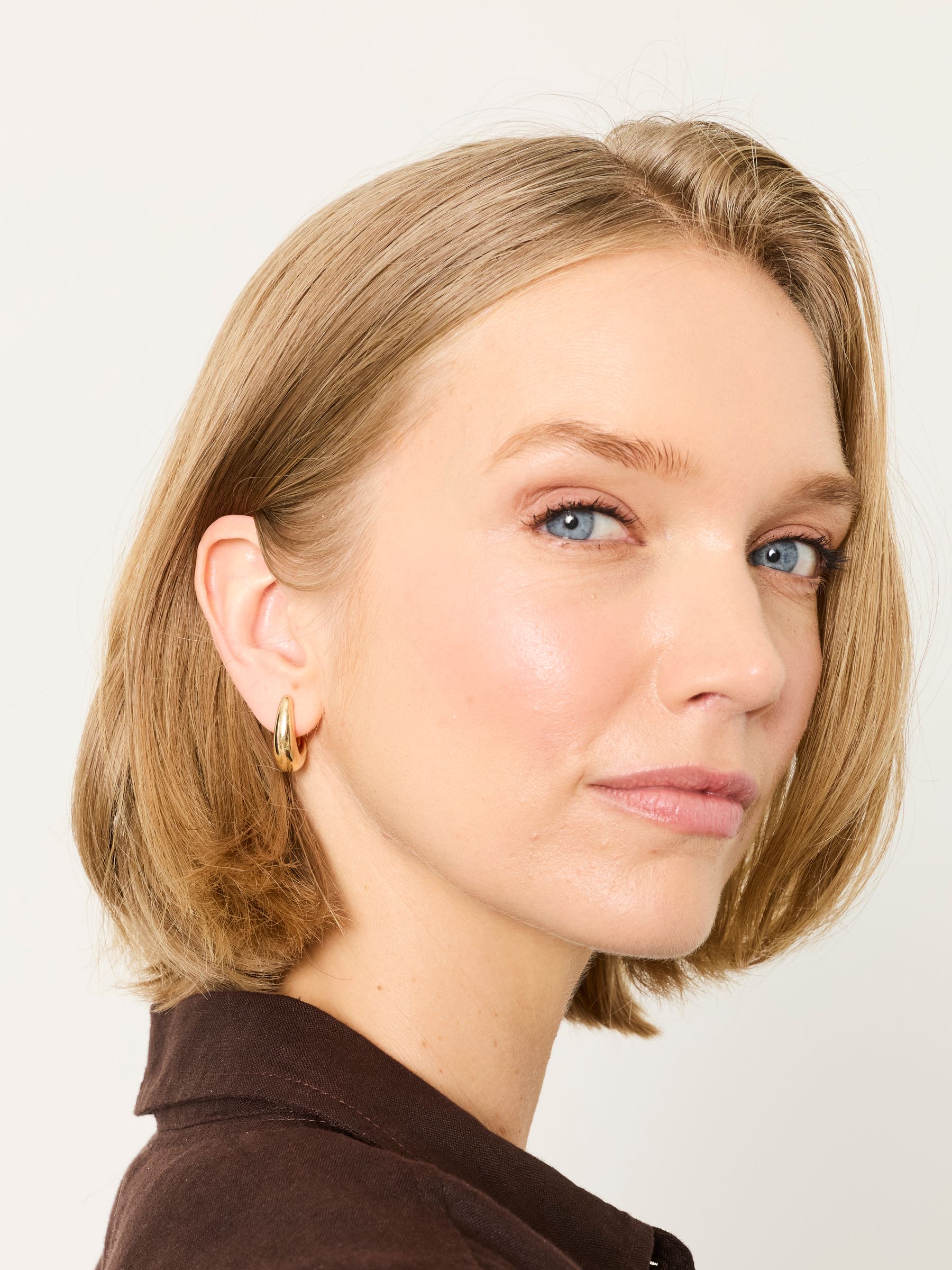Fat Face - Earrings - Gold