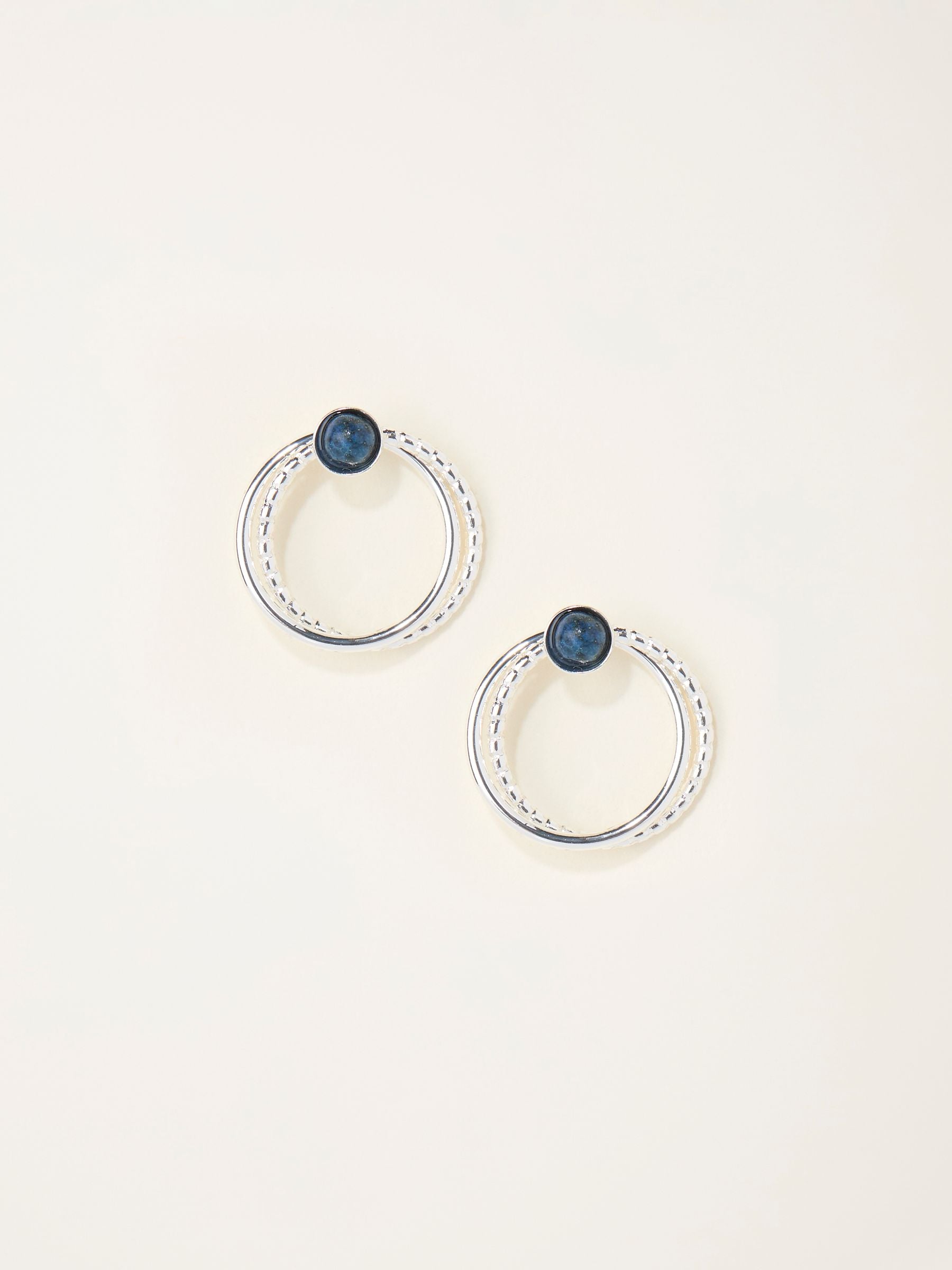 Fat Face Women - Earrings - Silver - Circle Stud