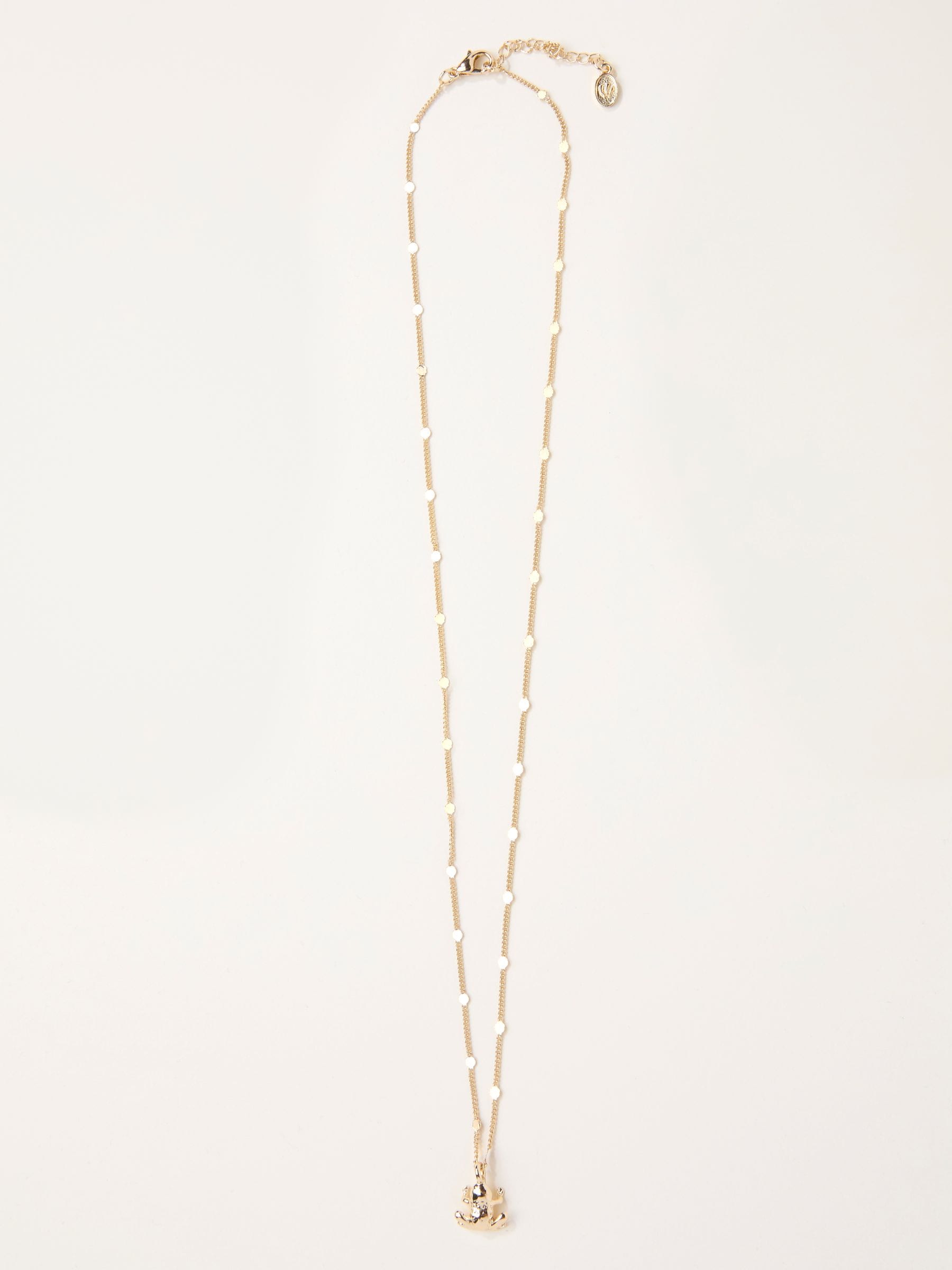 Fat Face - Women - Necklace - Gold - Frog