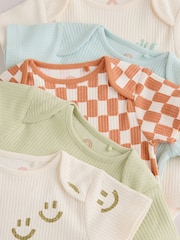 Multi - Mânecă scurtă Bebeluși Body-uri 5 Pachet - Imaginea 10 din 11