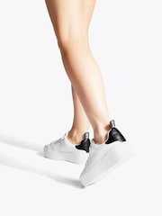 KG Kurt Geiger Lighter Lace Up Black Trainers - Image 5 of 5