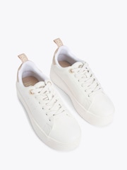 KG Kurt Geiger Pink Lighter Lace Up Trainers - Image 3 of 5