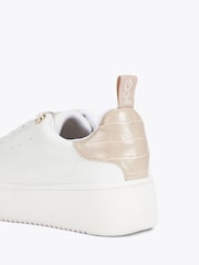KG Kurt Geiger Pink Lighter Lace Up Trainers - Image 5 of 5