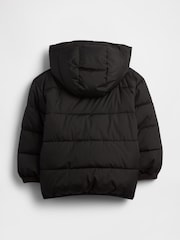 Gap Black Puffer Jacket (6mths-5yrs) (6mths-5yrs) - Image 2 of 3