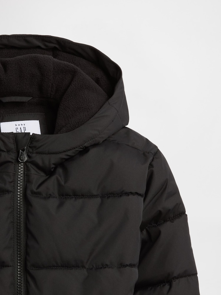 Gap Black Puffer Jacket (6mths-5yrs) (6mths-5yrs) - Image 3 of 3