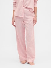Gap Red Stripe Flannel Pyjama Trousers - Image 1 of 4