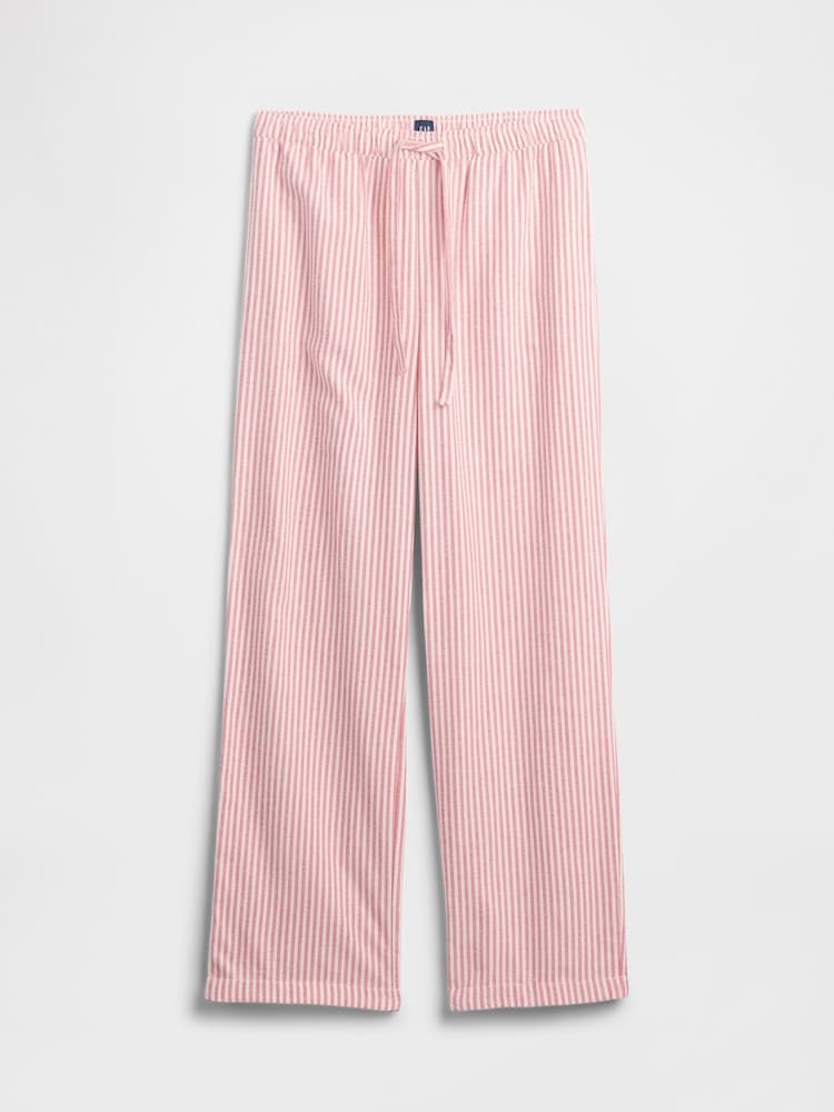 Gap Red Stripe Flannel Pyjama Trousers - Image 4 of 4