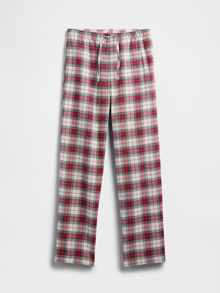 Gap Red Flannel Pyjama Bottoms - Image 4 of 4