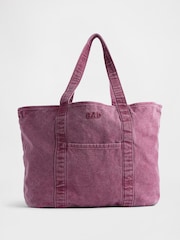 Gap Purple Logo Tote Bag - Image 1 of 1