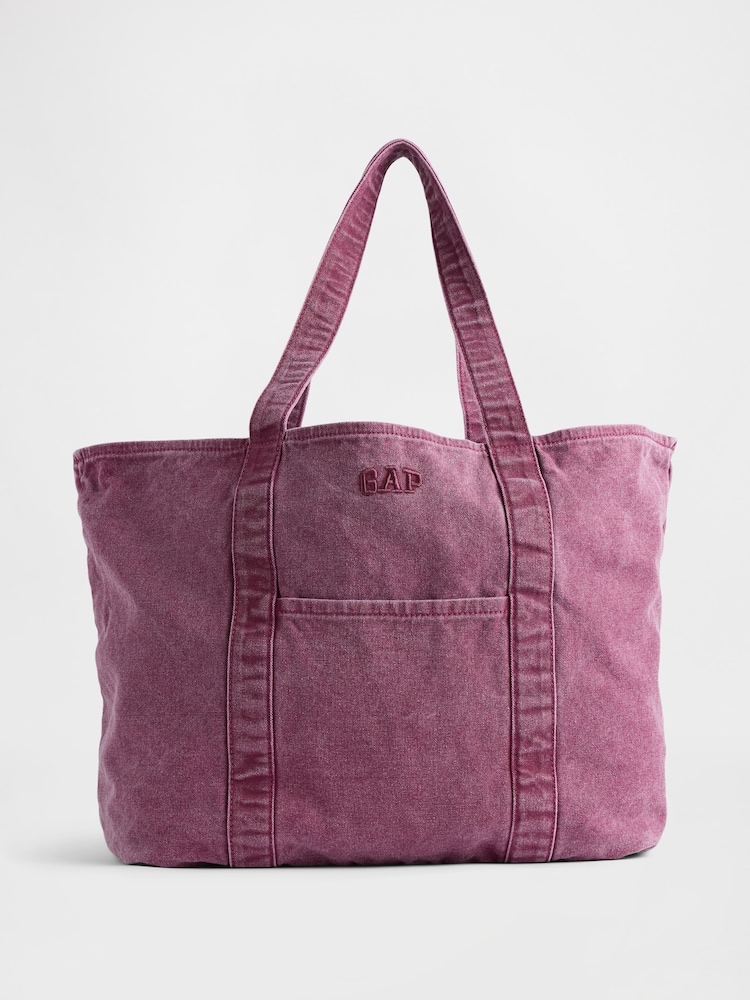 Gap Purple Logo Tote Bag - Image 1 of 1