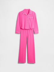 Gap Pink Pyjama Top & Trousers Set (6-13yrs) (6-13yrs) - Image 3 of 4