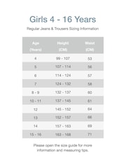 Gap Blue High Rise 70s Flare Jeans (5-13yrs) (5-13yrs) - Image 6 of 6