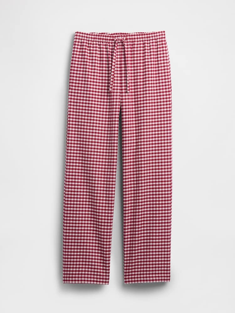 Gap Red Softest Flannel Pyjama Trousers - Image 1 of 2