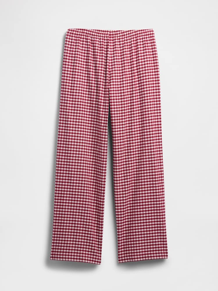 Gap Red Softest Flannel Pyjama Trousers - Image 2 of 2 Gap Red Softest Flannel Pyjama Trousers - Image 2 of 2