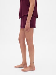 Gap Red Modal Pyjamas Shorts - Image 3 of 5