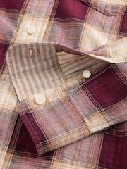 Gap Red Relaxed Check Shirt (4-13yrs) (4-13yrs) - Image 6 of 6