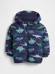 Gap Navy Blue Puffer Jacket (6mths-5yrs) (6mths-5yrs) - Image 1 of 3