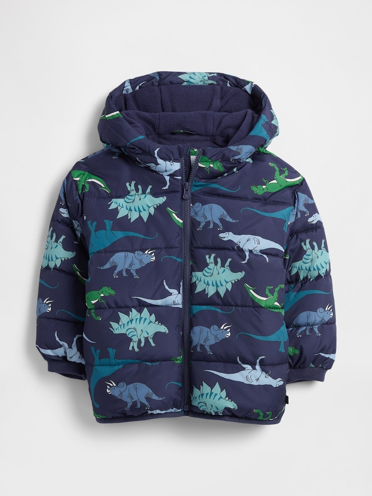 Gap Navy Blue Puffer Jacket (6mths-5yrs) (6mths-5yrs) - Image 1 of 3