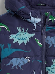 Gap Navy Blue Puffer Jacket (6mths-5yrs) (6mths-5yrs) - Image 3 of 3