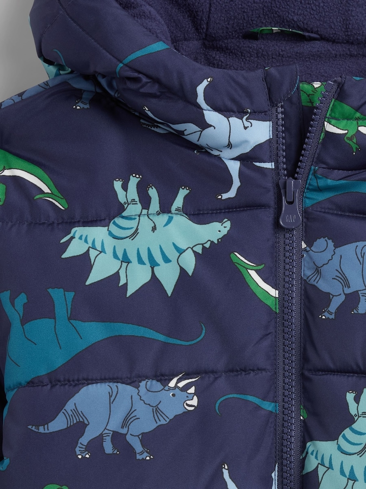 Gap Navy Blue Puffer Jacket (6mths-5yrs) (6mths-5yrs) - Image 3 of 3