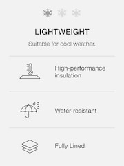 Azul marino con dinosaurio - Chaqueta acolchada con tecnología para controlar el frío de Gap (6 meses - 5 años) - Imagen 4 de 4