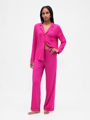Gap Pink Modal Pyjamas Trousers - Image 4 of 5