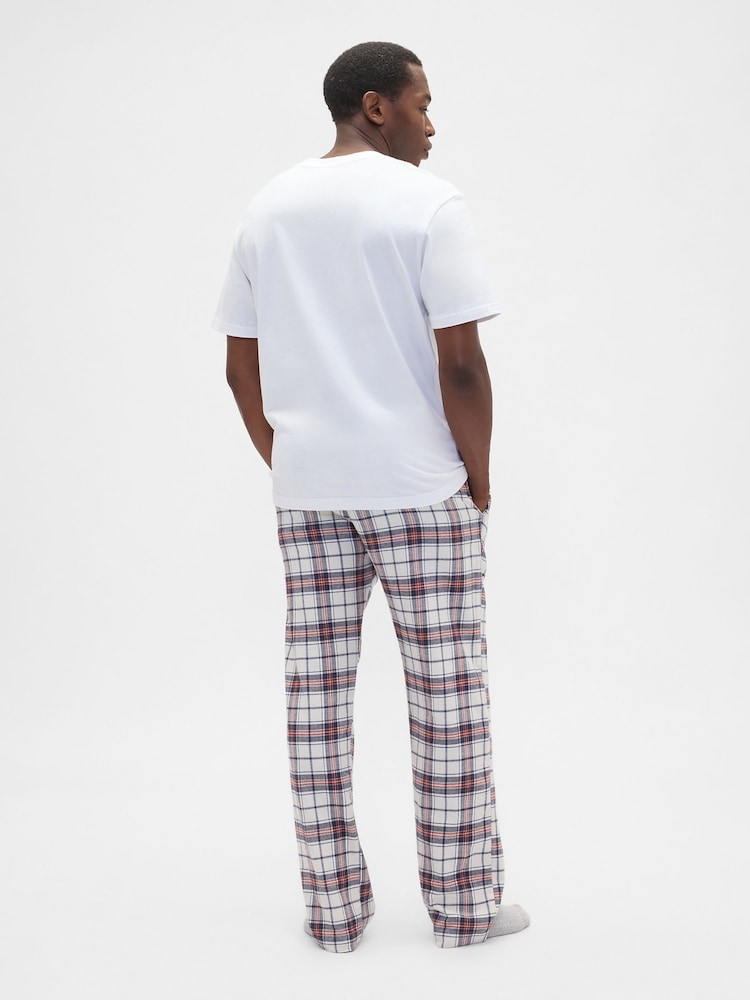 Gap White Flannel Pyjama Bottoms - Image 2 of 4