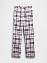 Gap White Flannel Pyjama Bottoms - Image 4 of 4