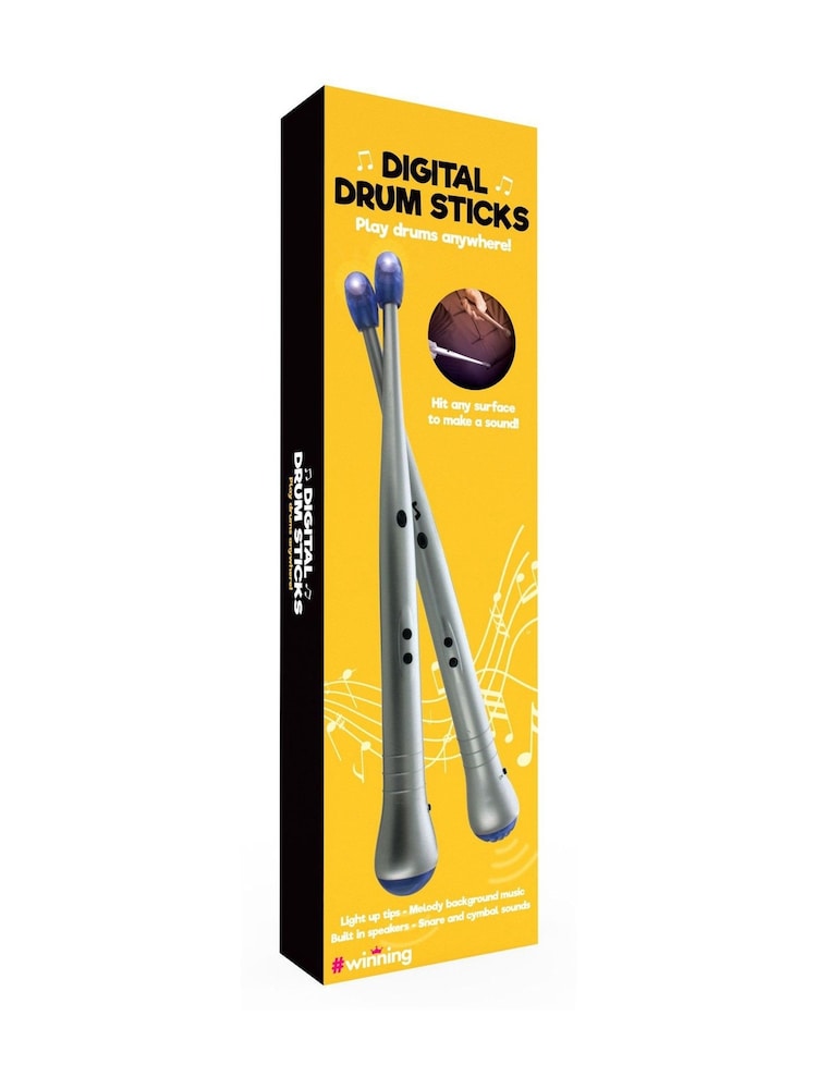 MenKind Silver Digital Drum Sticks - Image 3 of 3