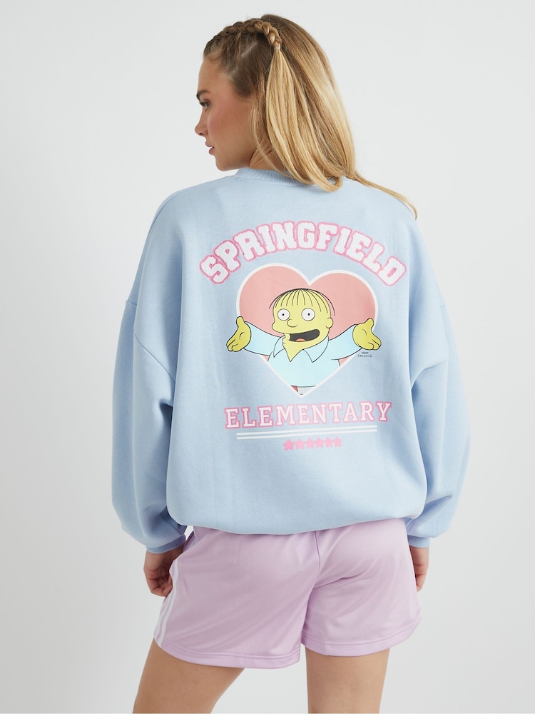 Skinnydip The Simpsons Springfield Elementary Sweatshirt - Bild 2 von 6