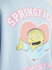 Skinnydip The Simpsons Springfield Elementary Sweatshirt - Bild 6 von 6