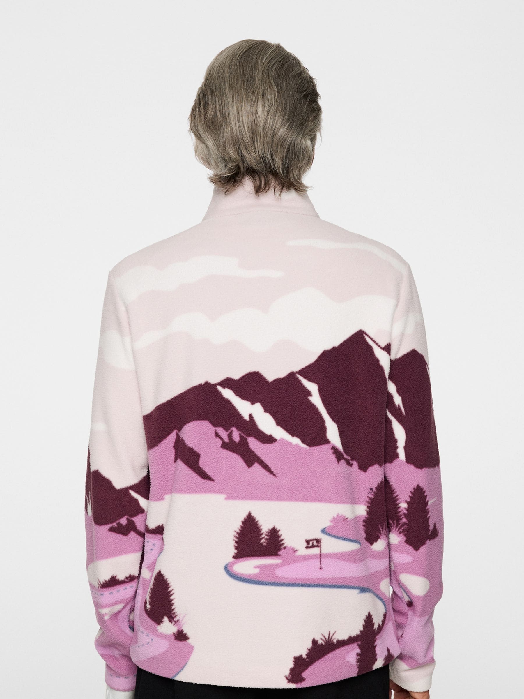 Buy J.Lindeberg Purple Ski Sammie Pile Jumper from Next USA
