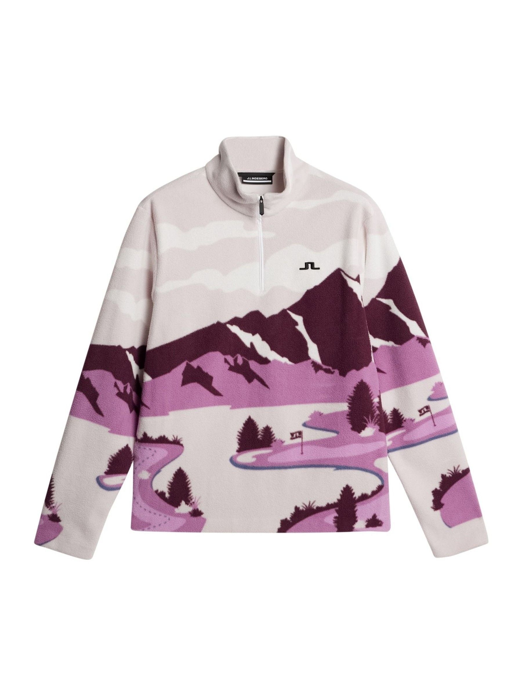 Buy J.Lindeberg Purple Ski Sammie Pile Jumper from Next USA