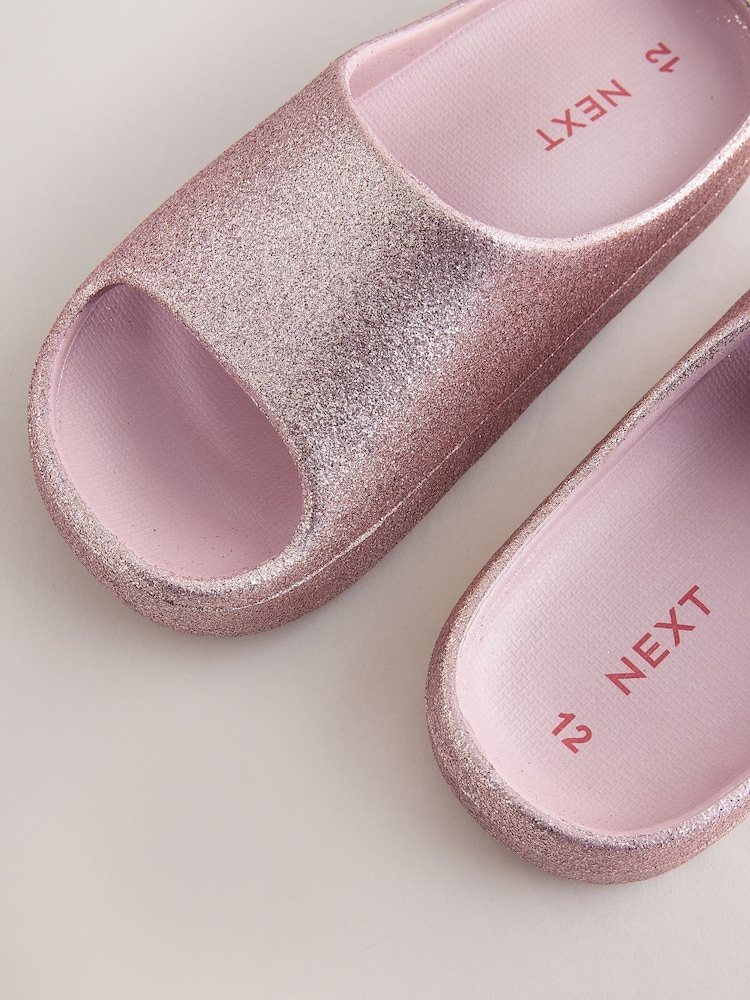 Rose Gold Glitter Sliders - Image 5 of 5 Rose Gold Glitter Sliders - Image 5 of 5