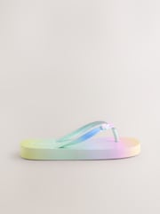 Rainbow Flip Flops - Image 2 of 5