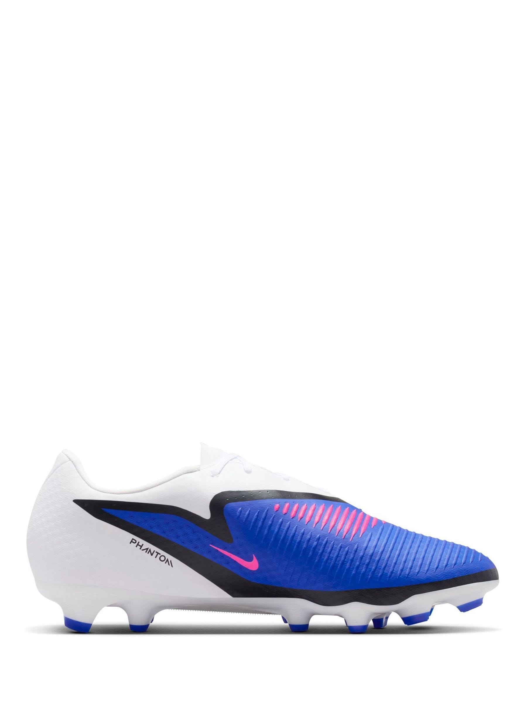 Buy Nike Blue/White Phantom Academy Multi Ground Football Boots