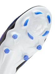 Azul/blanco - Botas de fútbol para diferentes terrenos Phantom Academy de Nike - Imagen 9 de 11