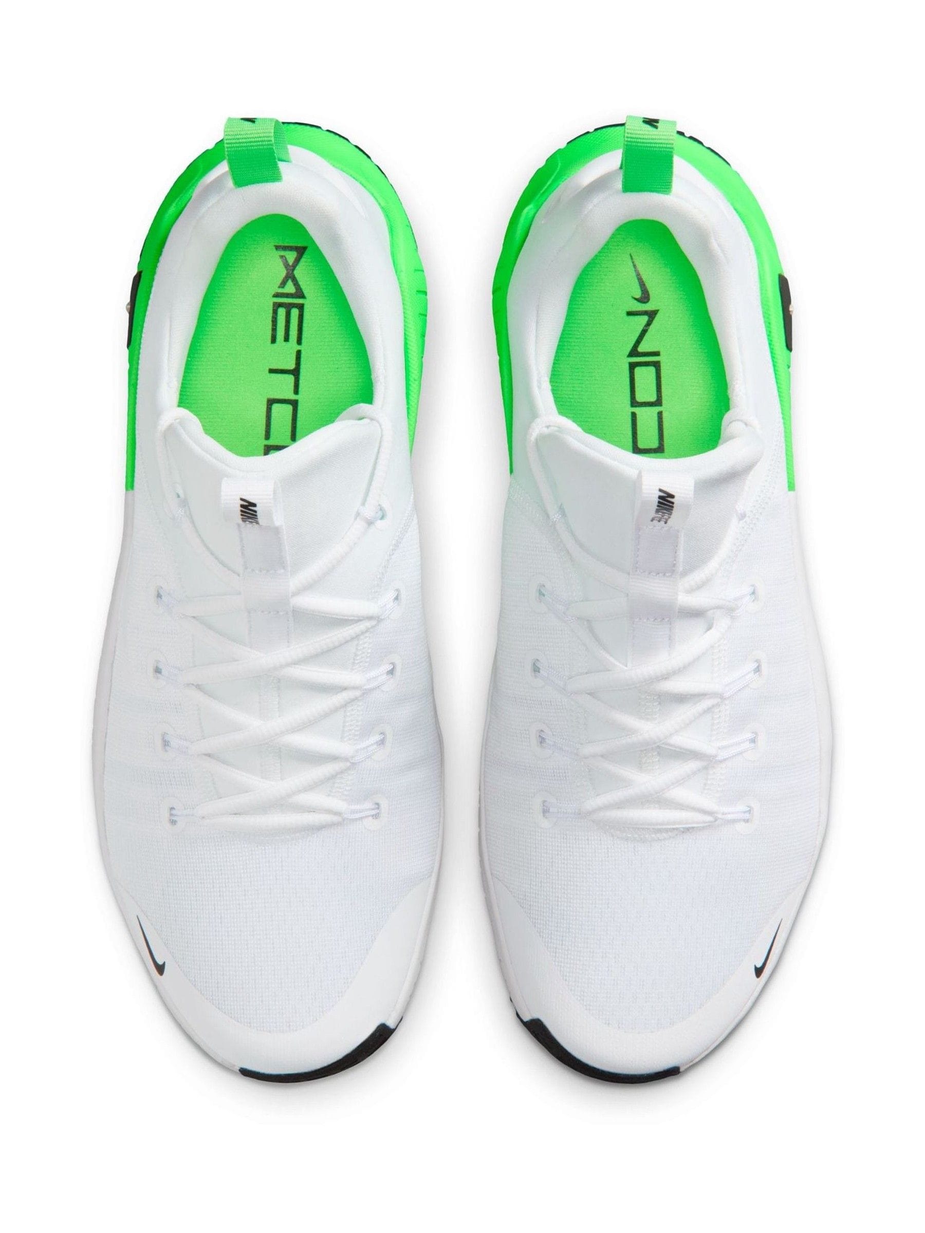 nike metcon white and green