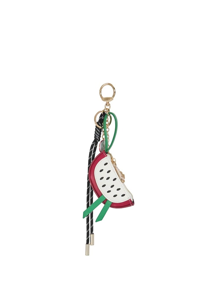 Dune London Pink Fruit Juice Key Ring Purse - Image 2 of 4