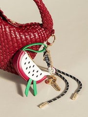 Dune London Pink Fruit Juice Key Ring Purse - Image 4 of 4
