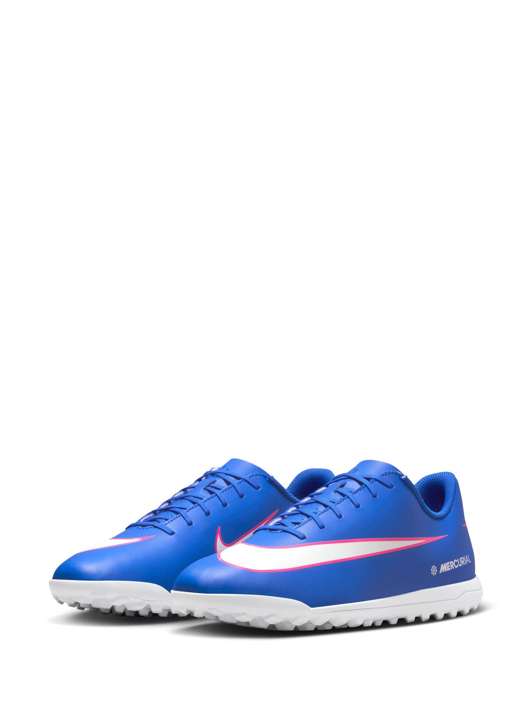 Buy Nike Blue Mercurial Vapor 16 Club Turf Football Boots from