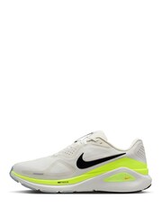 Nike Yellow/White Structure 26 Road Running Trainers - Image 1 of 2