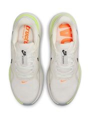 Nike Yellow/White Structure 26 Road Running Trainers - Image 12 of 12